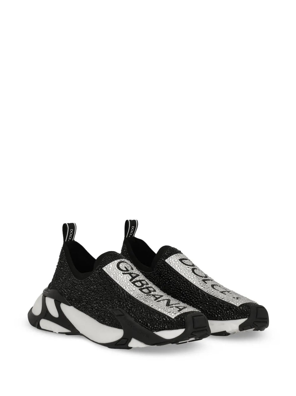 Fast rhinestone-embellished sneakers