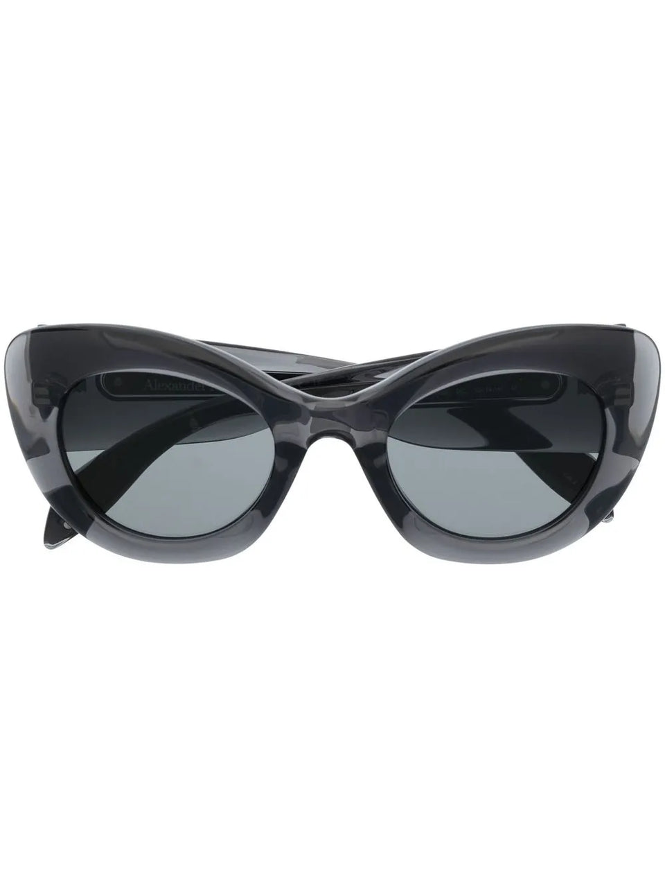 tinted-lenses cat-eye sunglasses
