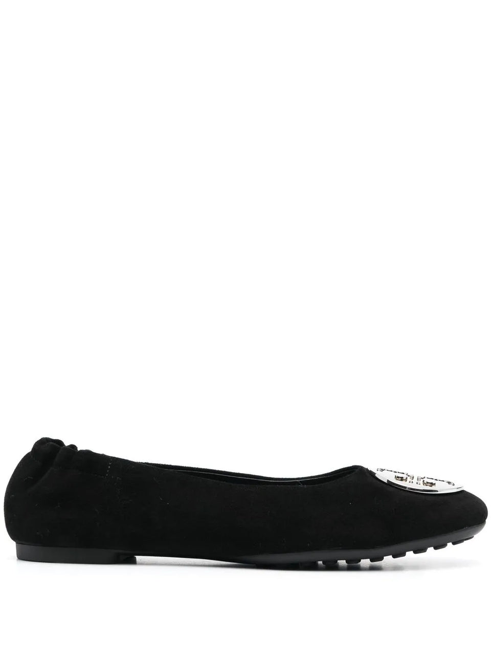 logo-plaque detail ballerina shoes