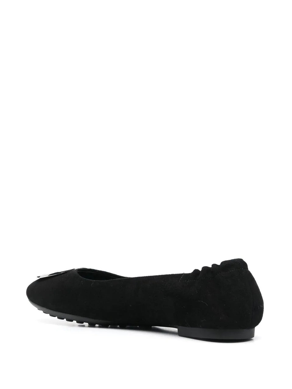 logo-plaque detail ballerina shoes