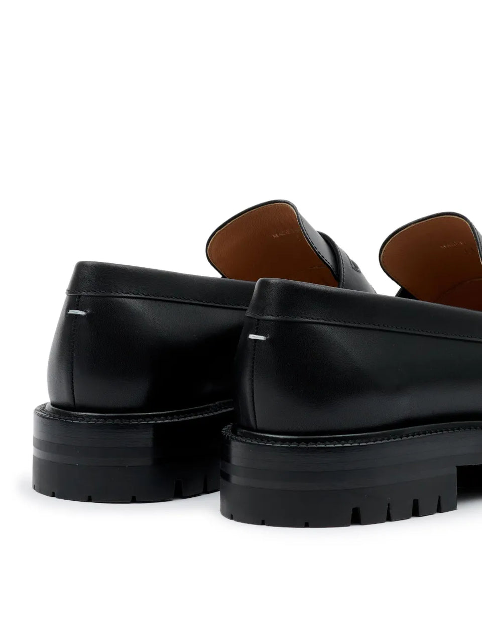 Tabi leather loafers