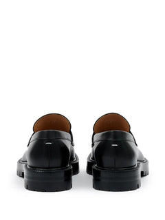 Tabi leather loafers