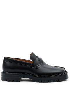 Tabi leather loafers