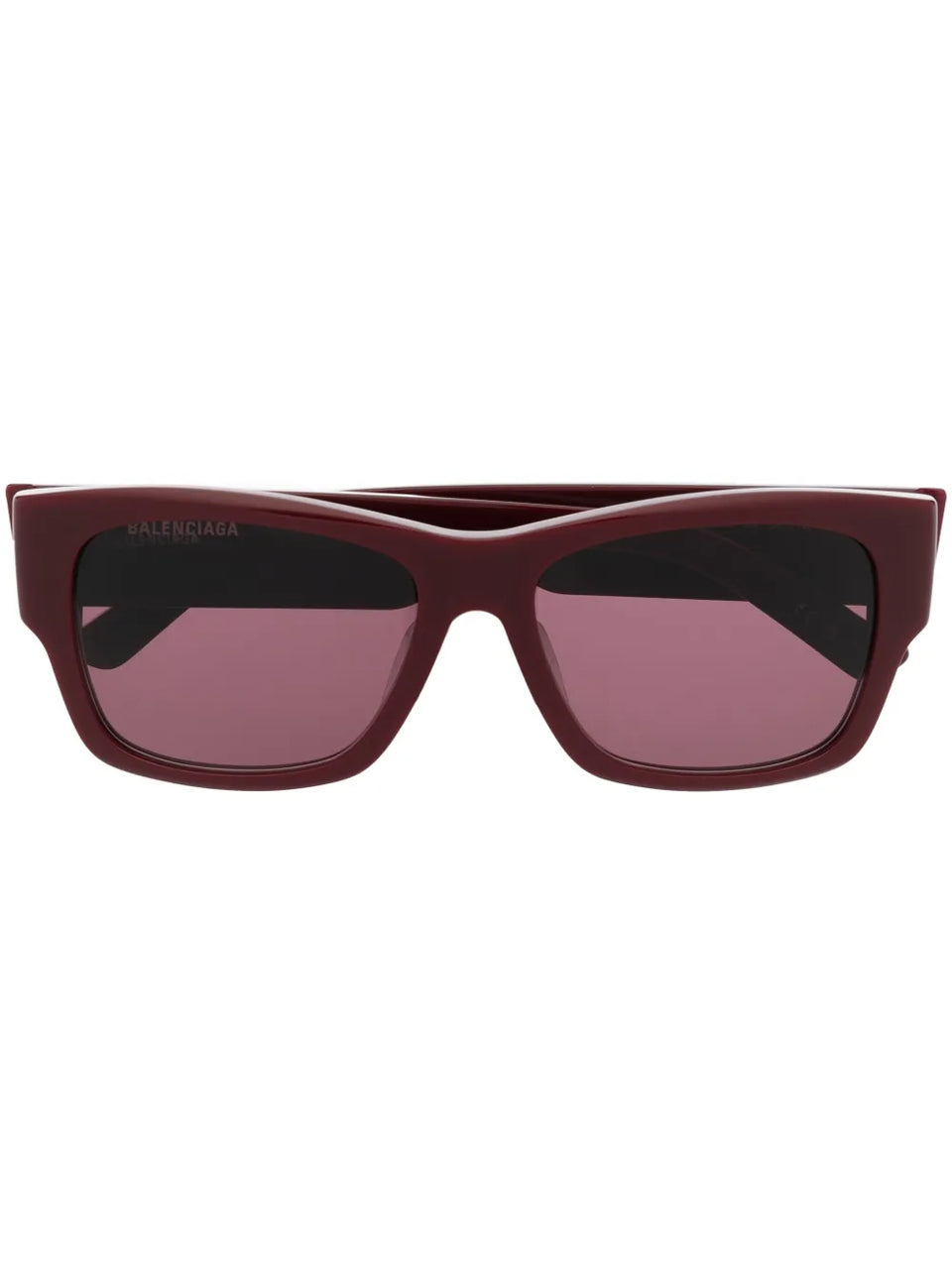 enamelled-logo square-frame sunglasses