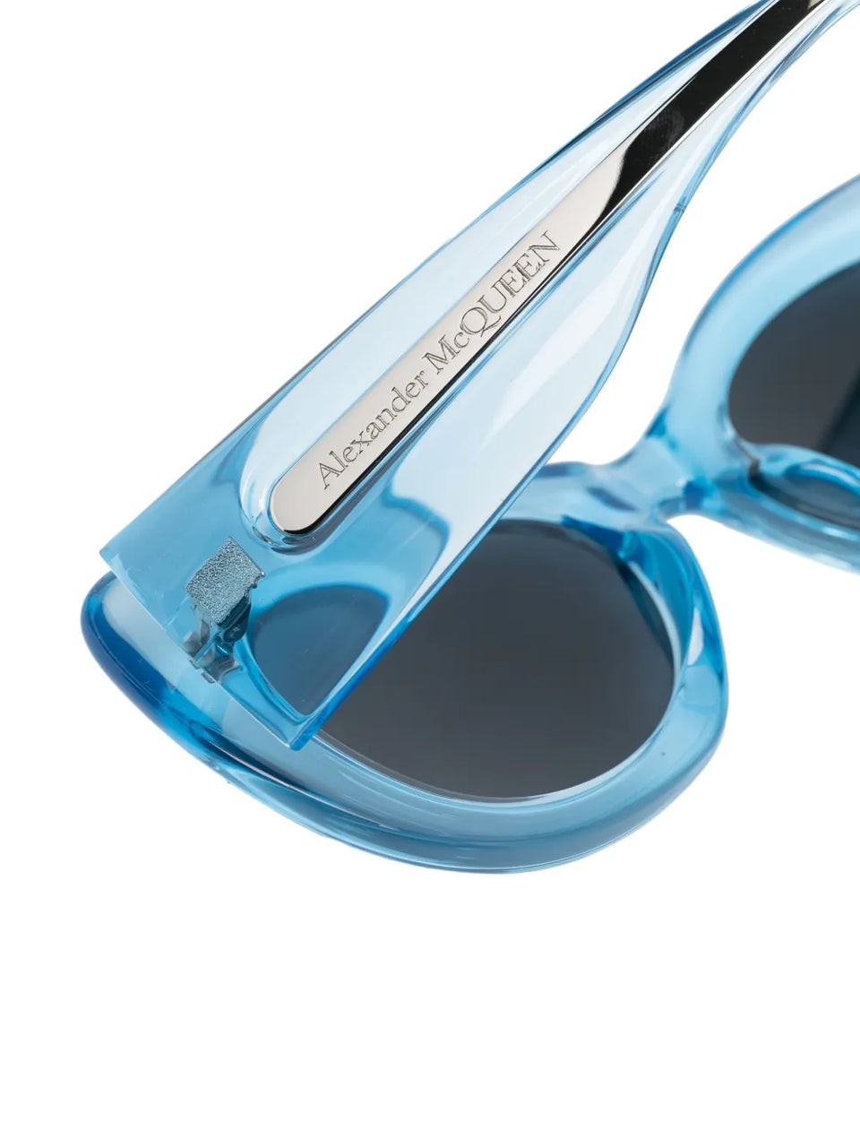 tinted-lenses cat-eye sunglasses