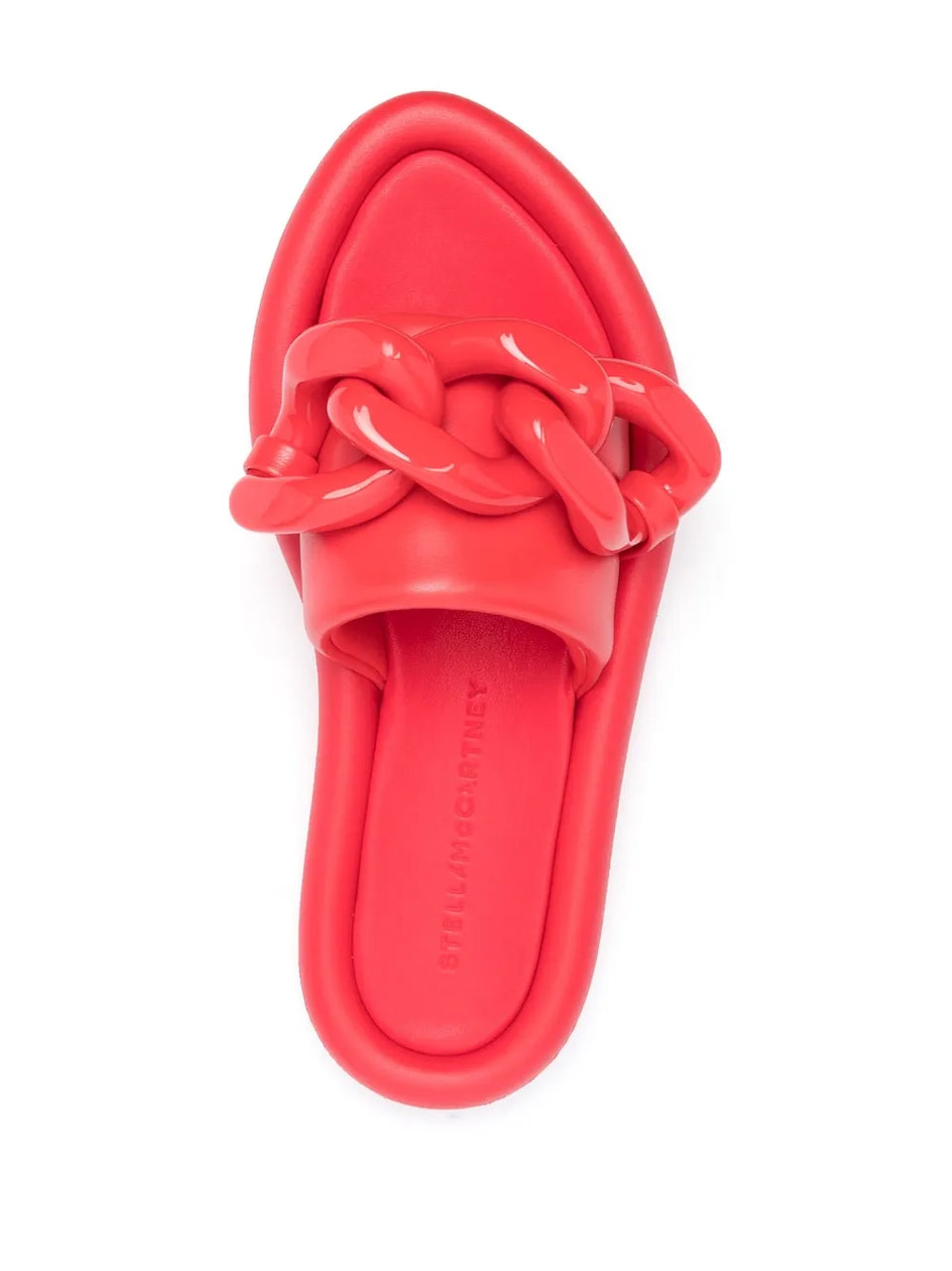 Air chain-embellished slides