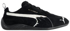 Balenciaga x Speedcat Suede Black White