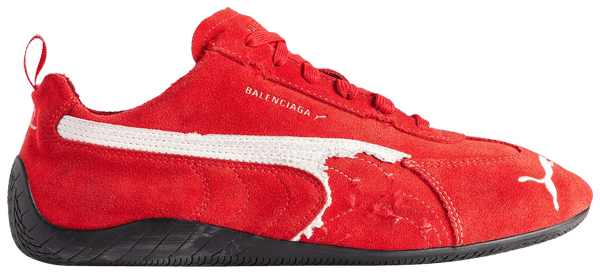 Balenciaga x Speedcat Suede Red White