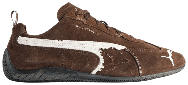 Balenciaga x Speedcat Suede Brown White