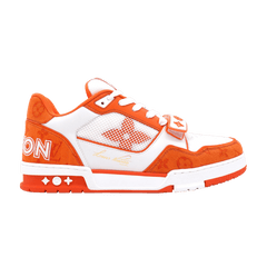 LOUIS VUITTON TRAINER MONOGRAM Blue ORANGE