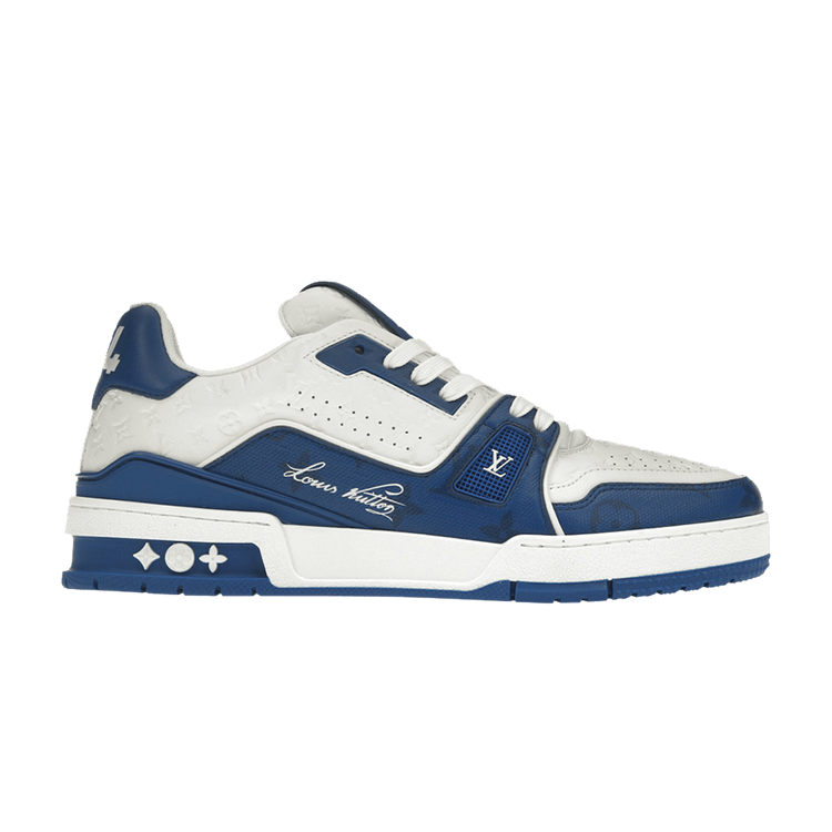 Louis Vuitton Trainer Low #54 Mini Monogram - Blue