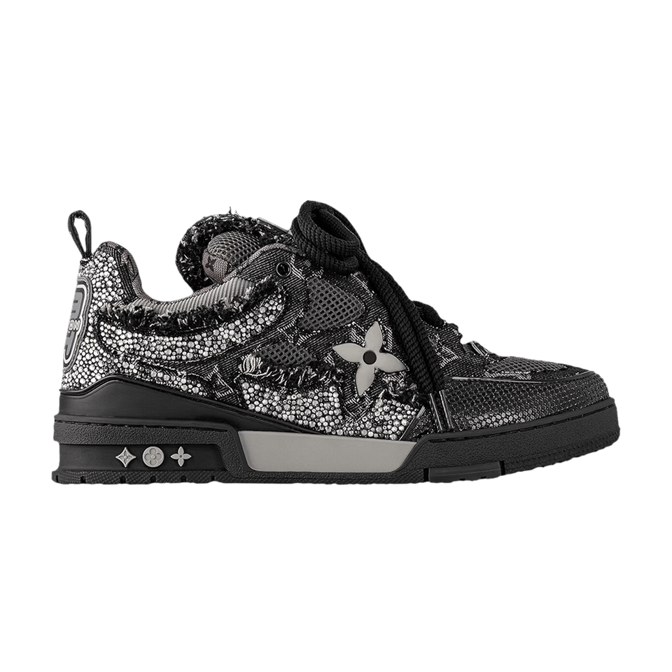 Louis Vuitton Skate Sneaker Black Swarovski Monogram