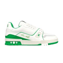 Louis Vuitton Trainer Low #54 Signature - White Green