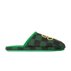 Louis Vuitton Palace Slipper Damier Pop - Green