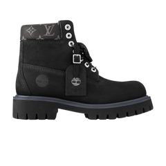 Louis Vuitton x Timberland 6 Inch Ankle Boot Black