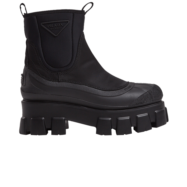 Prada Wmns Monolith Duck Boot 'Black'