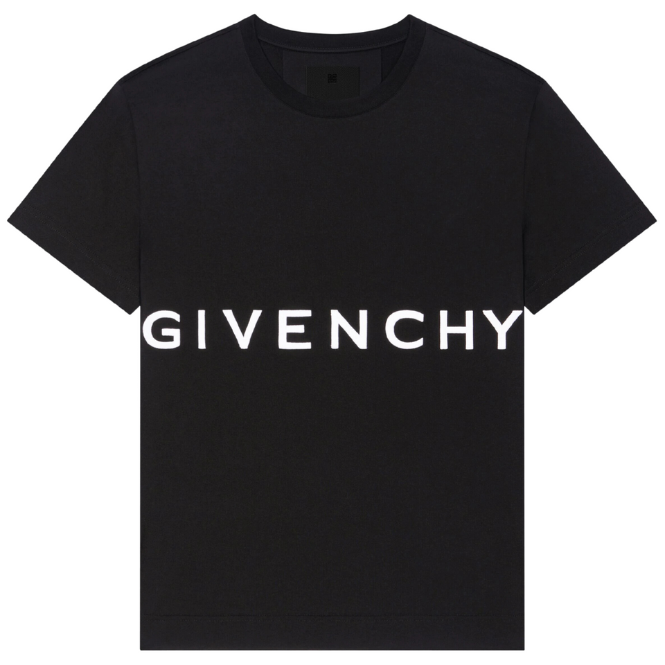 Givenchy Embroidered Logo 4G T-Shirt Oversized Fit