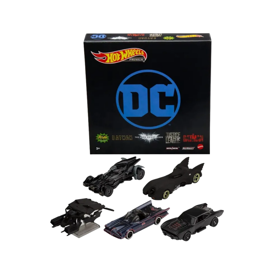 Hot Wheels DC Batman Box Set of 5