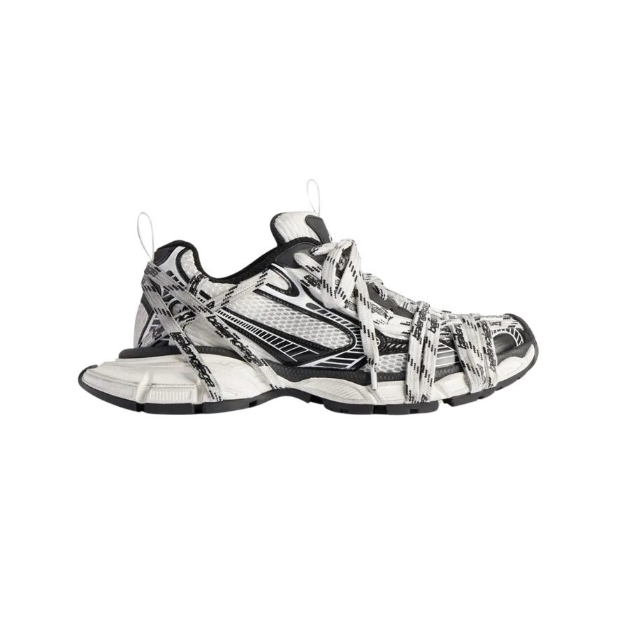 Balenciaga 3XL Extreme Laces Logo Sneaker In White