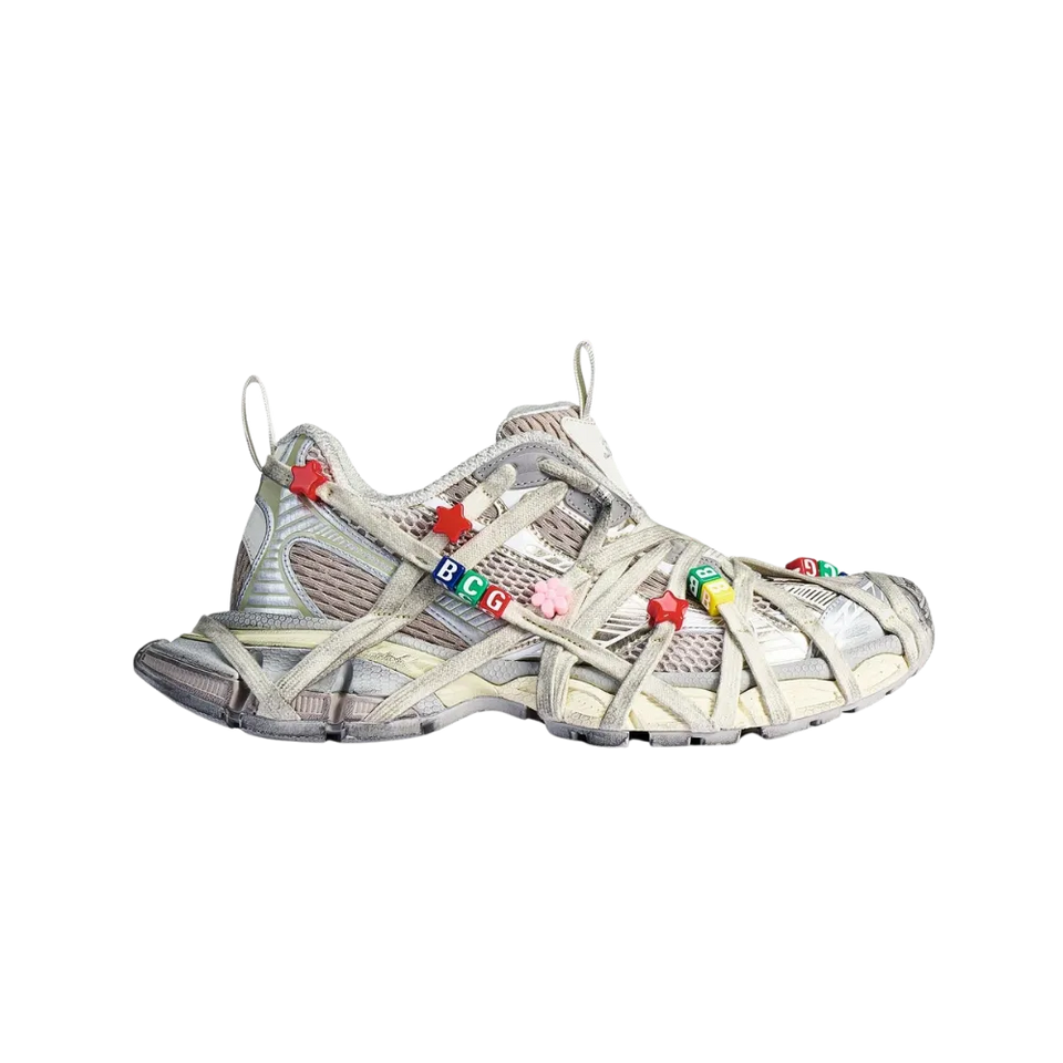 Balenciaga 3XL Extreme Lace Sneaker In Multicolor