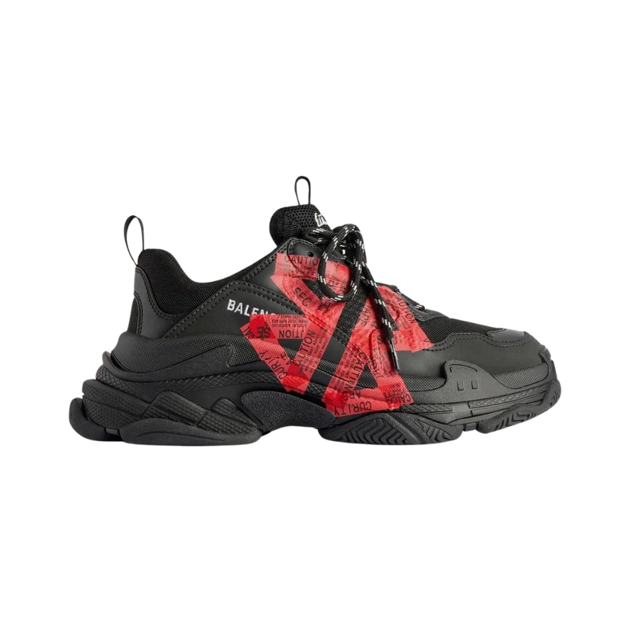 Balenciaga Triple S Sneaker In Red