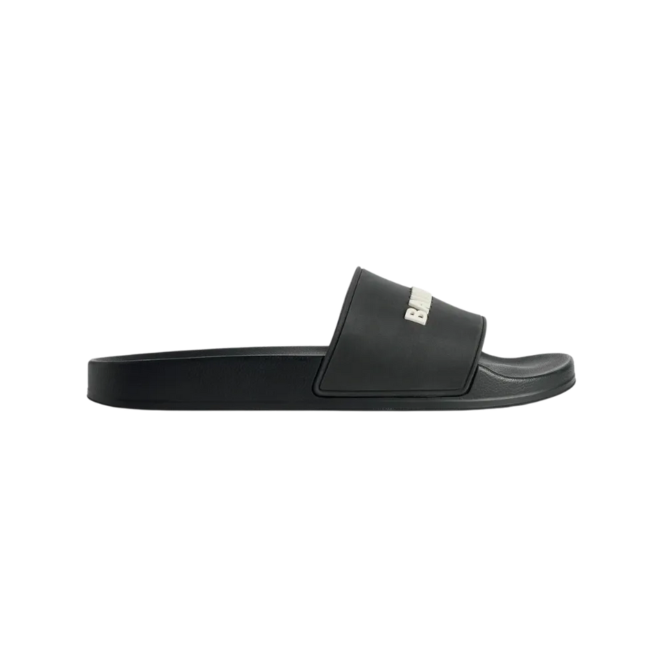 Balenciaga Pool Slide Sandal In Black