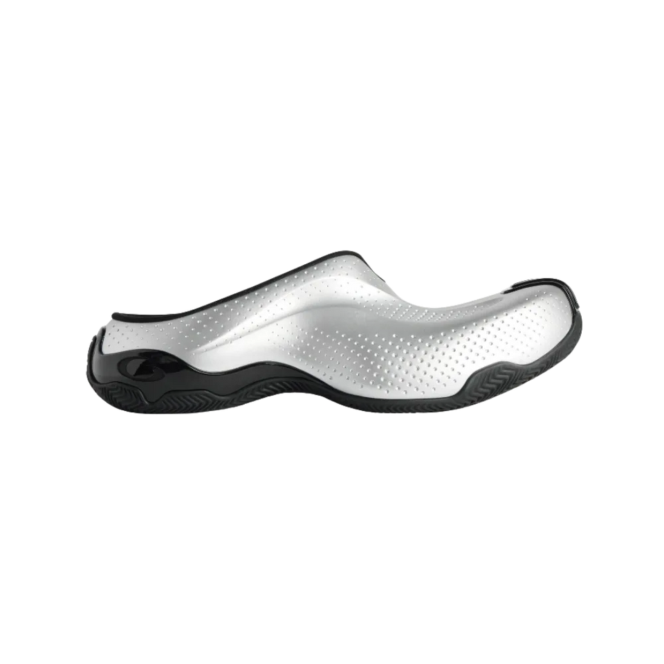 Balenciaga Basketball Mule Sneaker In Silver