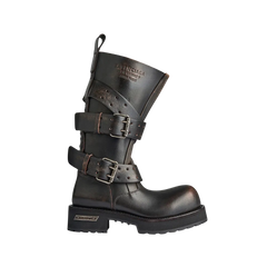 Balenciaga Venom High Boot In Brown