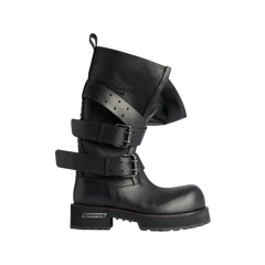 Balenciaga Venom High Boot In Black