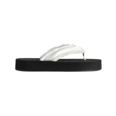 Balenciaga Jet Lag Thong In Off White