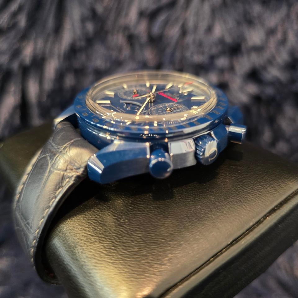 Omega Speedmaster Moonphase Moonwatch Moonphase 2020 Omega Speedmaster Moonphase "Blue Side of the Moon"