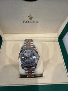 Rolex | Datejust | 126331, 126301 | Gold/Steel | 41 mm | Gold/Steel | Grey | Automatic