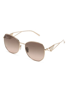 gradient oversized-frame sunglasses