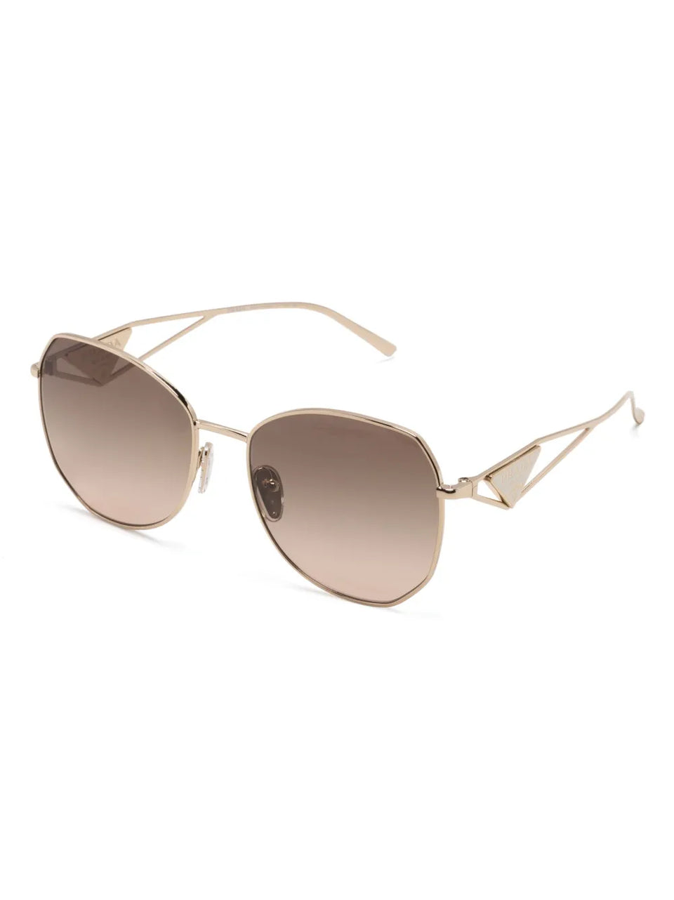 gradient oversized-frame sunglasses