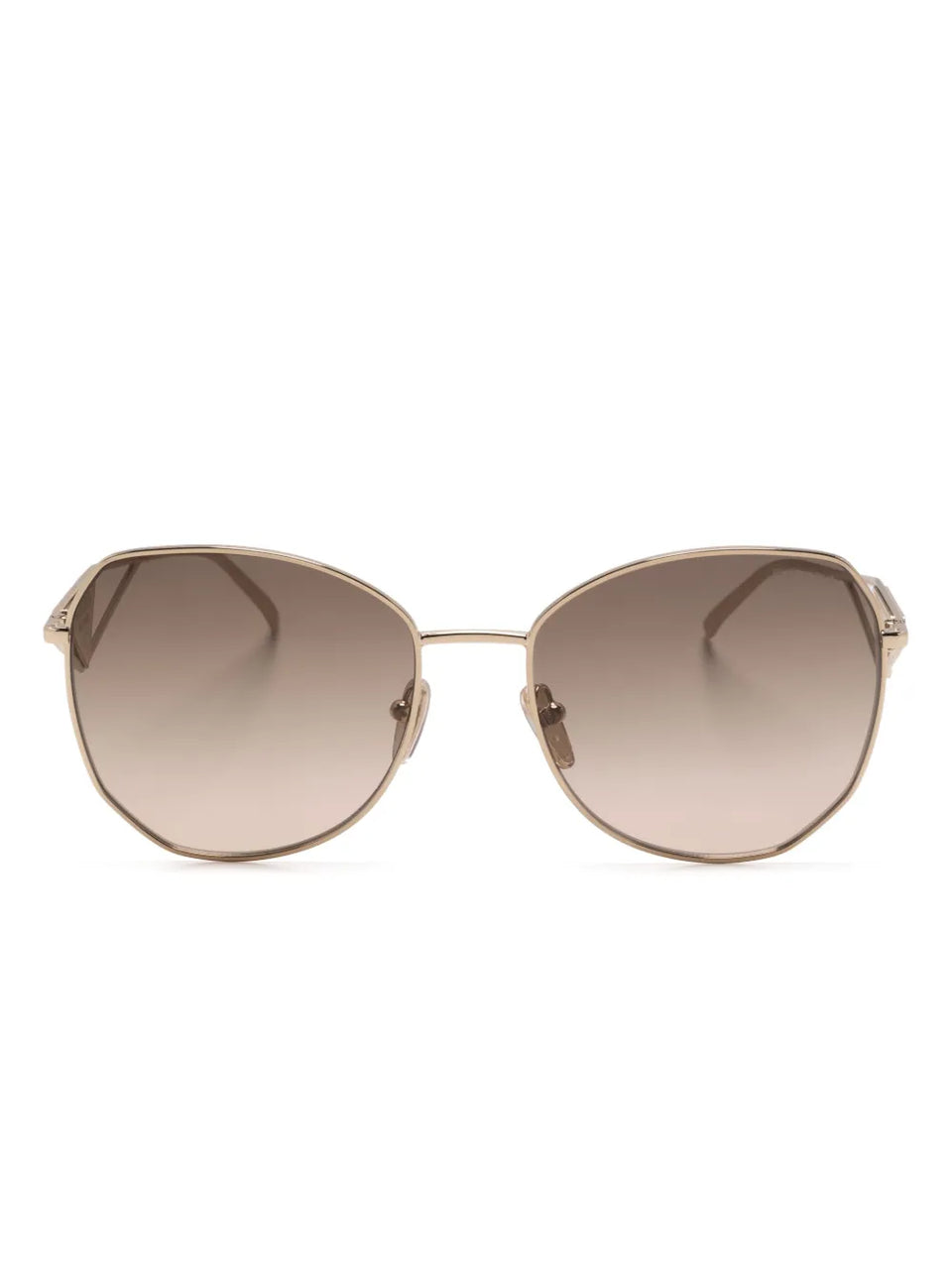 gradient oversized-frame sunglasses