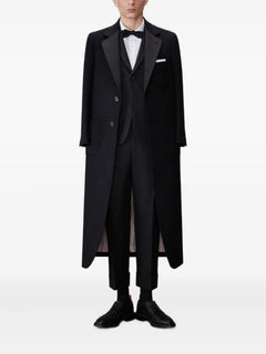 three-button wool blazer