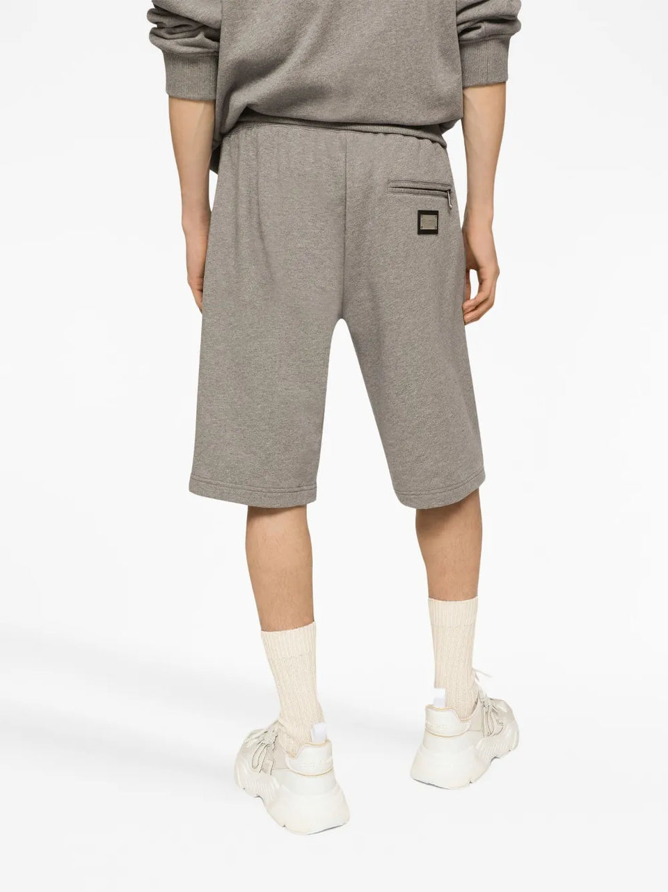 logo-tag track shorts