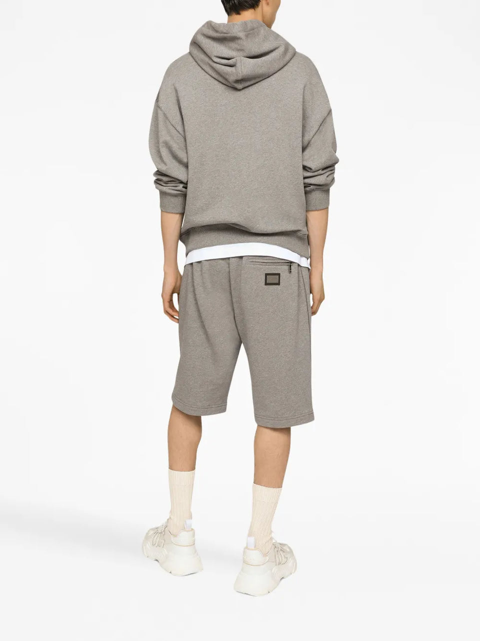 logo-tag track shorts