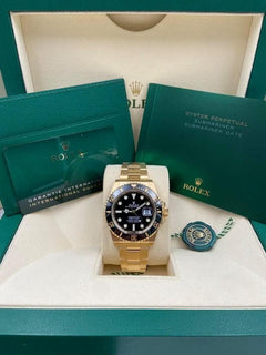 Rolex | Submariner | 126618LN | Yellow gold | Black | Automatic