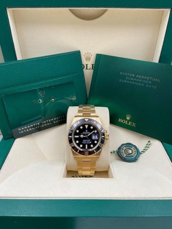 Rolex | Submariner | 126618LN | Yellow gold | Black | Automatic