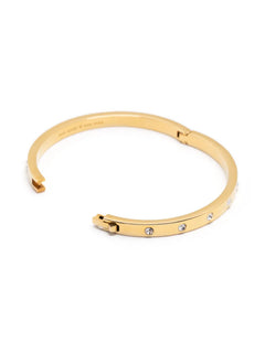 crystal-embellished bangle bracelet