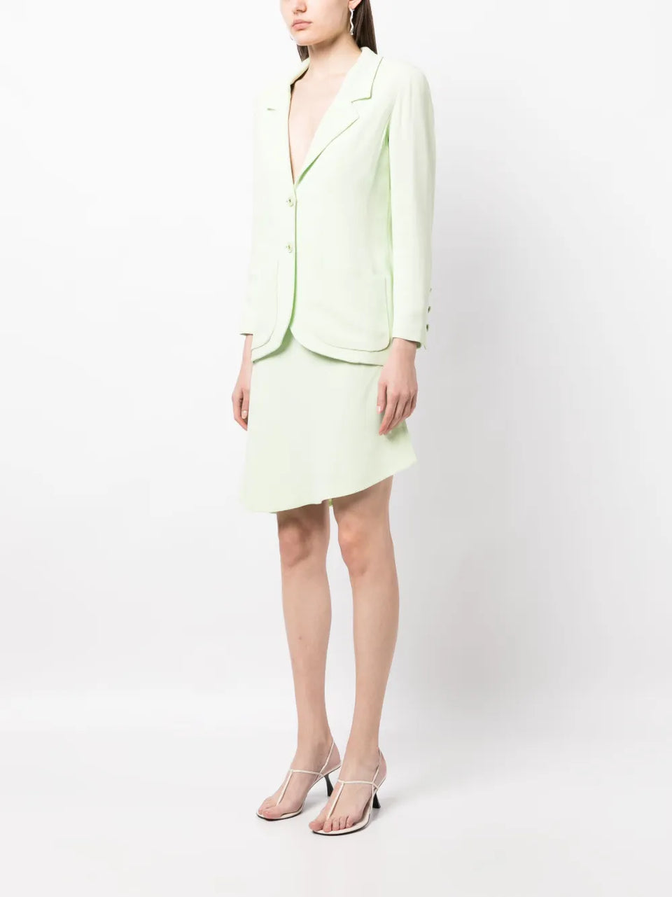 1994 single-breasted skirt suit