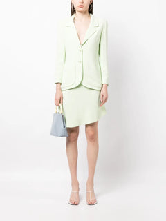 1994 single-breasted skirt suit