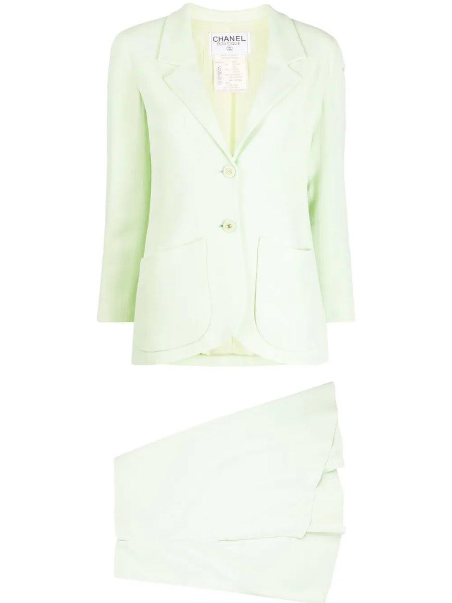 1994 single-breasted skirt suit