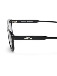 logo-engraved rectangle-frame sunglasses