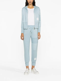 4-Bar-stripe cotton track pants