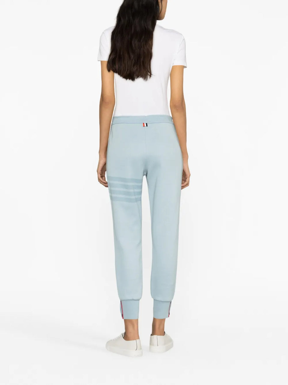 4-Bar-stripe cotton track pants