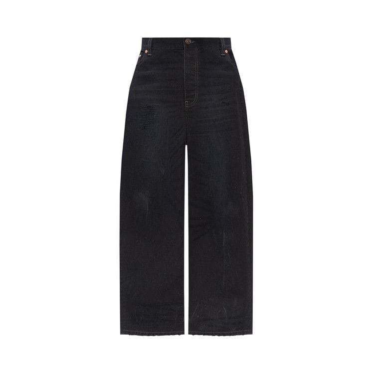 Balenciaga Large Baggy Jeans Matte Black