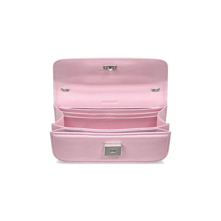 Balenciaga Gossip XS Bag With Chain Pink