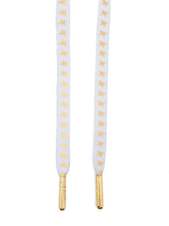 star-print shoe laces